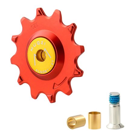 11/12/13/14T Sykkel Jockey Hjul Bakgir Trinsehjul MTB Sykkel Keramisk Guide Trinsehjul Forseglet Lager Jockey Hjul