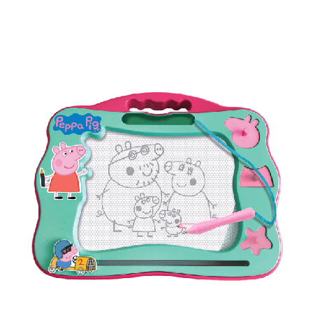 Peppa Pig Travel Magnetic Scribbler Board, Skapa & pyssla ONESIZE