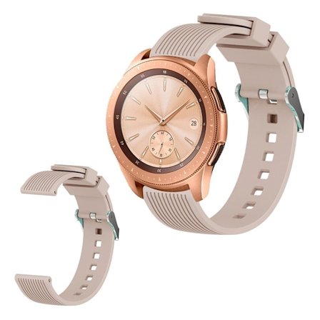 Garmin Vivomove / Luxe / Style / 3 / Venu silikoniraitainen ranneke - Khaki