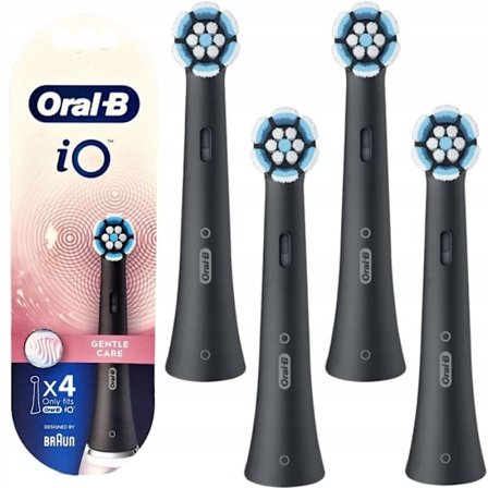 Tandborsthuvuden - Oral-B - iO Gentle Care - 4-pack - Skonsam mot känsliga tandkött