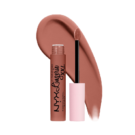 NYX Professional Makeup Lip Lingerie XXL Matte Liquid Lipstick Läppstift Unisex Brun 4 ML