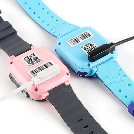 1 kpl Q12/s12/s2 Vedenkestävä Lasten Kello Magneettinen Latauskaapeli Älykello Valkoinen