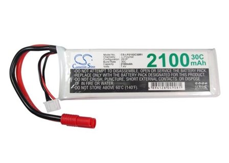 Batteri till Heli/flygplan för RC CS-LP2102C30R1
