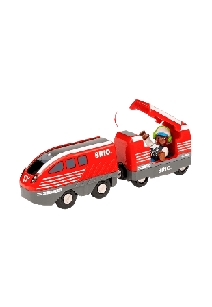 Brio Pull Back Train Set Träleksaker Unisex Flerfärgad ONESIZE