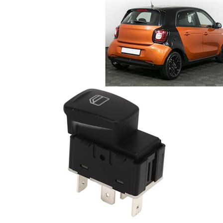 Fönsterströmbrytare A4548201010 Känslig Snabb Respons Fönster Huvudknapp Ersättning För SMART 454 FORFOUR