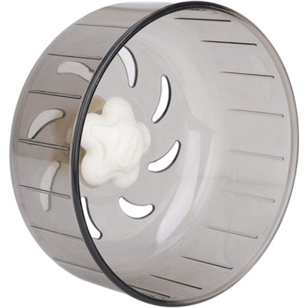 God stumdemping roterer jevnt hjul rotte hjul, treningshamsterhjul, 13 cm for rotter for pinnsvin for præriehunder for hjemmet