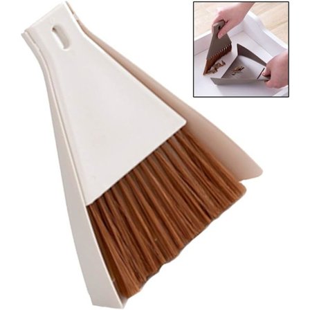 Borste Dammskopa, Mini Kvast Dammskopa Visp Set Handkvast Visp Snap