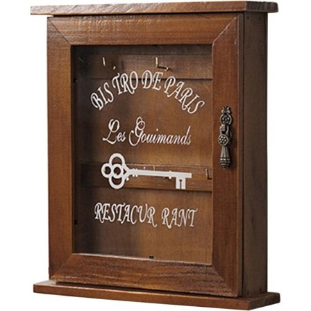 Nøkkelskap Nøkkelboks Treoppbevaringsboks Veggmontert nøkkelboks Nøkkel IC