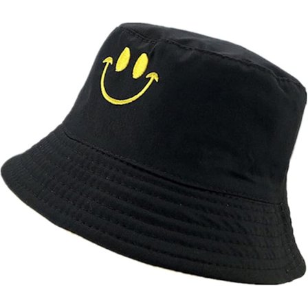 Kalastushattu, Käännettävä Bucket Hat, Taitettava Aurinkohattu, Smiley