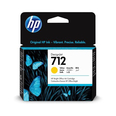 HP Bläckpatron 3ED69A 712 Gul - Lyreco - Toner och bläck - Bläckpatroner - Bläckpatroner HP