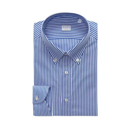 Xacus, Permanent beating shirt Button Down Tailor Blauw, Heren, Maat:L