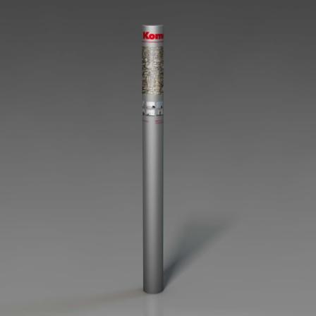 Komar Fototapet Stone Wall 368x254 Cm 8-727 Brun