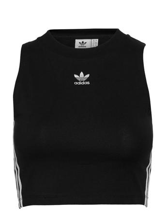 Adicolor Classics Cropped Tank Top W Black Adidas Originals