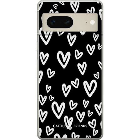 Yhteensopiva Puhelinkuori Google Google Pixel 7 Cactus and Friends - Handdrawn Love Chaos