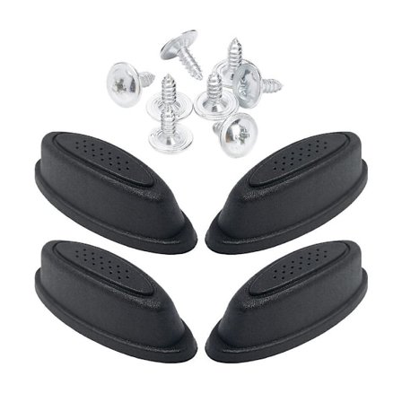 Kuffertbundfod Støttefødder Tilbehør Premium Udskiftning Stud Fod Pude Kuffertbund Stud Stativ Til Alle Kuffert