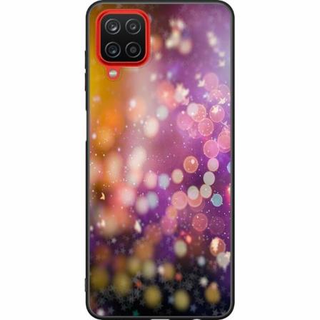 Samsung Galaxy A12 Svart Skal Glitter