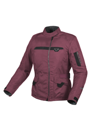Chaqueta de Moto Mujer Macna Evora Burdeos XL