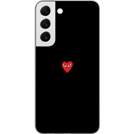 Samsung Galaxy S22 5g Genomskinligt Skal Heart
