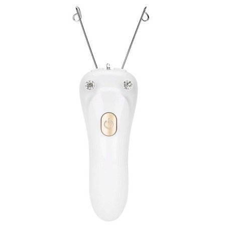 Elektrisk tråd epilator för hårborttagning med bomullstråd för att ta bort ansiktshår, läppar, haka och kinder
