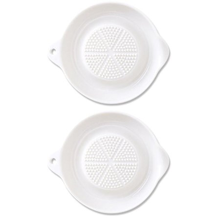 Keramisk Rivejern Plade Til Ingefær, Hvidløg, Løg, Ost, Citron, Chokolade, Grøntsager Og Frugter Til Køkkenet