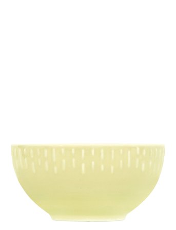 Confetti Lemon Skål M/Relief Porcelæn 14 Cm. Yellow Aida