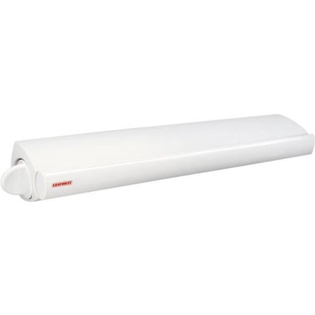 Væghængt tørresystem Leifheit Rollfix 210 Longline 83040, foldbart tørresystem med 5 stænger på 4,20 m, til indendørs og udendørs brug, hvid.