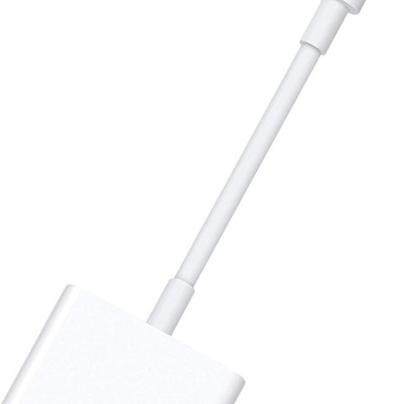 Digital Lightning till HDMI-adapter, med Lightning-laddningsport