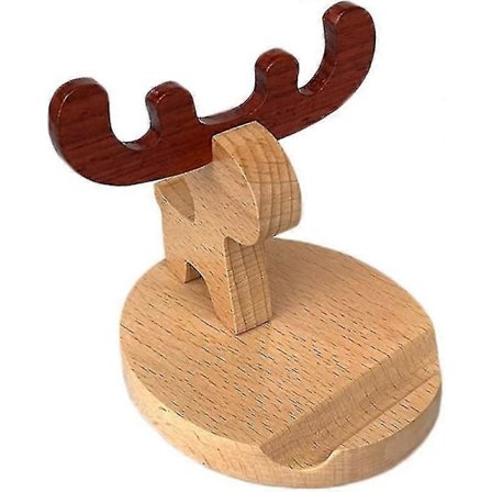 Piirretty Puinen Matkapuhelinteline