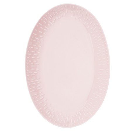 Aida Confetti ovalt fat 36 × 25,5 cm, candyfloss | Dukning & Servering > Serveringsskålar > Serveringsfat | Bagaren och Kocken