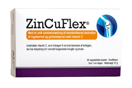 Medic Wiotech ZinCuFlex, Helse & Madvarer, Ingredienser, Gurkemeje