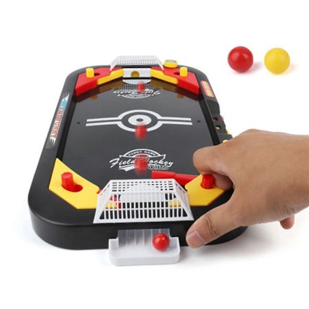 3-i-1 Bordsfotboll och Hockeyspel Set Flipper Spel Skrivbord Sport Brädspel [YATOY]