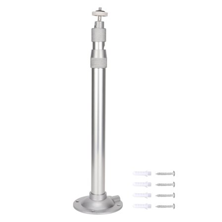 Projektorfäste för tak, 360° justerbart, universellt projektorfäste, väggmonterat, 5 kg lastkapacitet med 1/4-tums gänga, projektorhållare