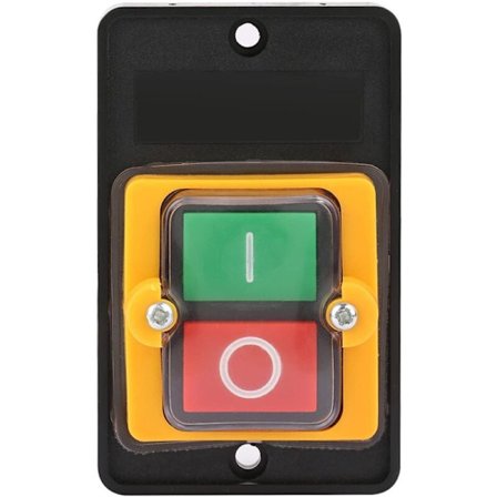 Painonappikytkin, AC220V/380V 10A vedenpitävä on/off painonappikytkin, sopii mekaanisiin laitteisiin