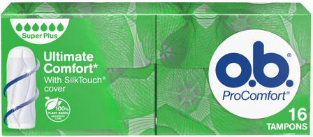 o.b. ProComfort Super Plus tamponger, 16 stk.