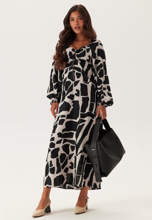 BUBBLEROOM - Viscose Maxi Dress - L