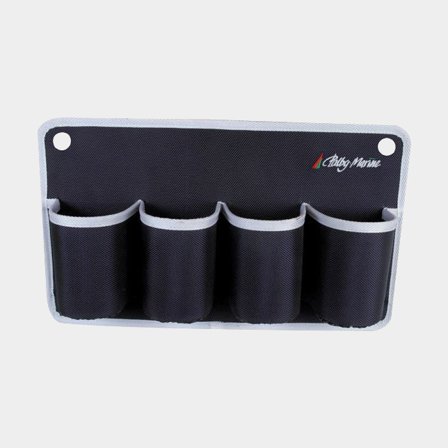 Bottle holder 1852-Marine, 36 x 21 cm, for 4 bottles