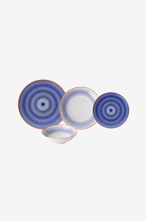 Hermia - Ruokasetti - Paula (24 kpl) - Monivärinen - Astiastot - - Homeroom