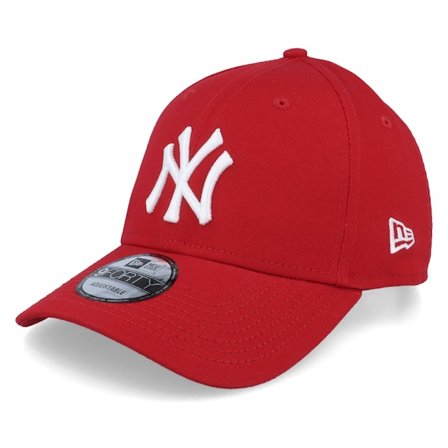 New Era - MLB - Red - adjustable - Cap - New York Yankees 9FORTY Basic Scarlet Adjustable - Hatstore
