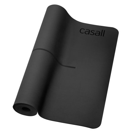 Casall Yoga Mat Línea 4mm Training equipment Black OneSize