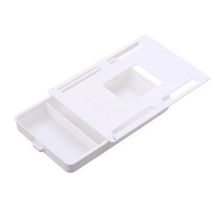 Under Skrivbordet Förvaringslåda Självhäftande Organizer Box För Office School Home