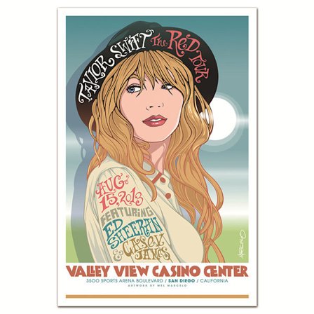 Taylor Swift Perifer Poster Tapestry Style 3