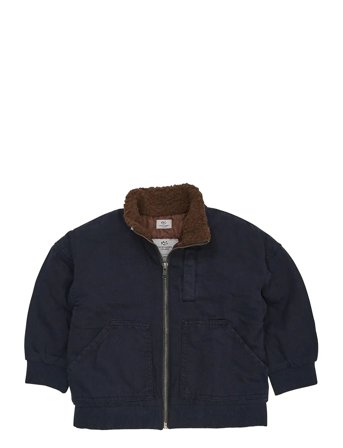 Copenhagen Colors | Twill Bumper Jacket W. Sherpa Collar | 98