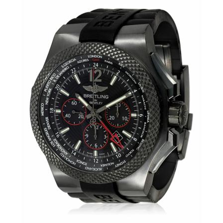 Breitling Pre-owned, Watches, Svart, Herre, Størrelse: ONE SIZE