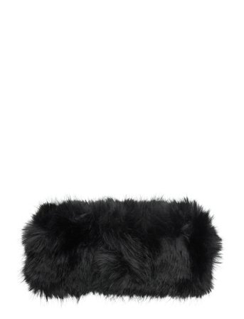 Weekday Soft Faux Fur Headband - Black - ONE SIZE