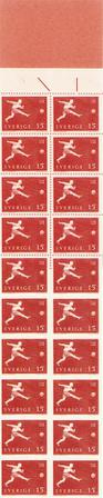 Sverige 1958 - MICHEL 438D - Postfrisk hæfte