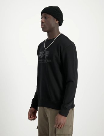 Alpha Industries Basic Sweater Carbon - Black - XL