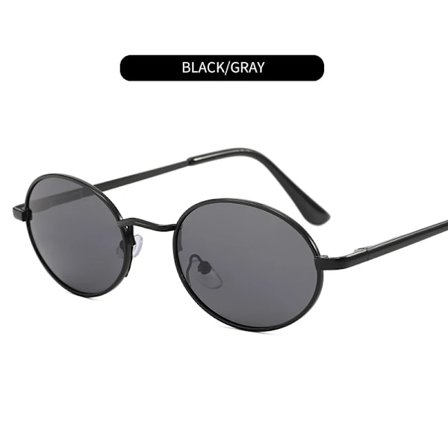 Commission Oval Polariserade Solglasögon för Män/Kvinnor Material Matel Lunette De Soleil Femme Mode Solglasögon Vintage Sommar