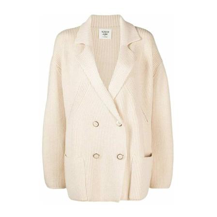 Twinset, Double-Breasted Coats Beżowy, Kobieta, Rozmiar: S