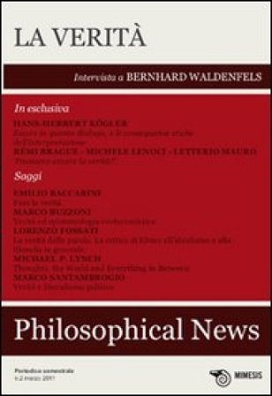 Philosophical news (2011). Vol. 2: La verità NA