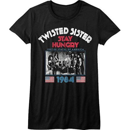 Damer 1984 Stay Hungry Tour Twisted Sister Shirt